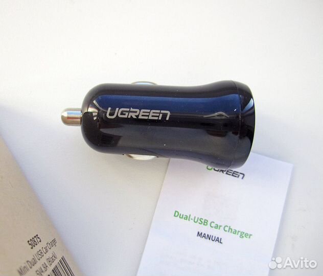 Автомобильное USB зарядное устройство Ugreen ED018