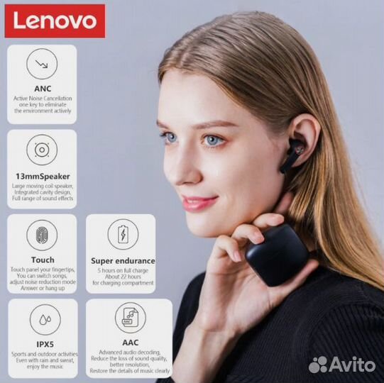 Наушники Lenovo HT78