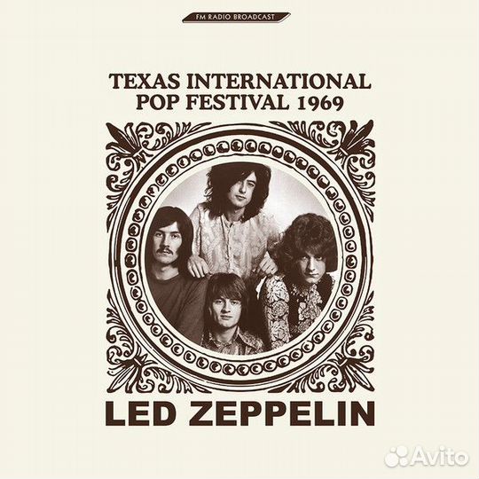 Виниловая пластинка Led Zeppelin - Texas Internati