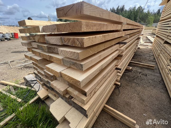 Доска обрезная 1 сорт 50х150х6000