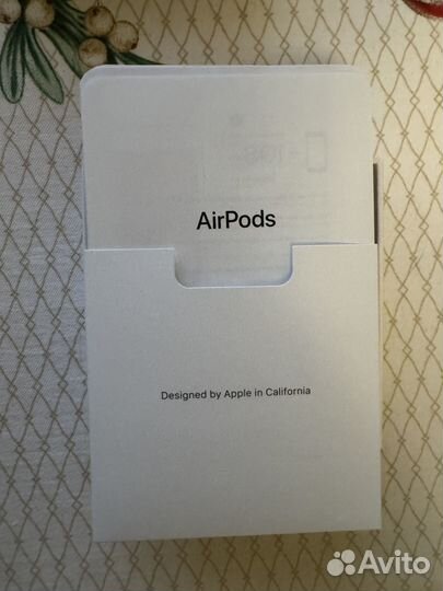 Наушники apple airpods