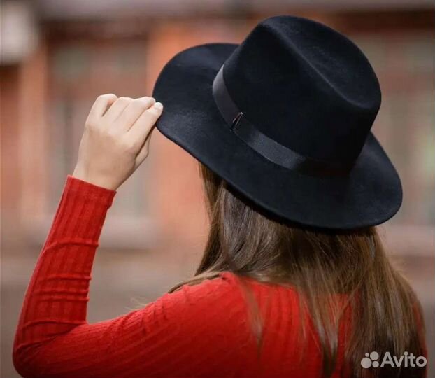 Шляпа фетровая женская
