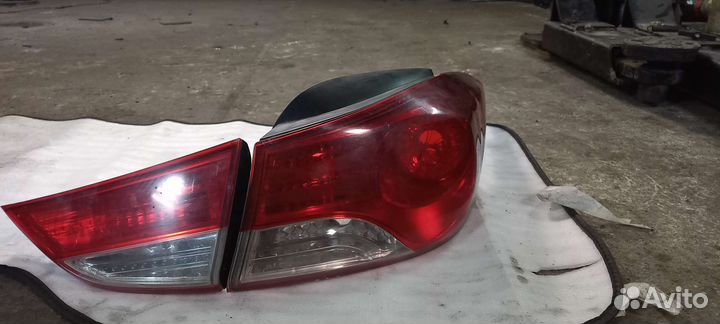Задние фонари на хендай элантра 5