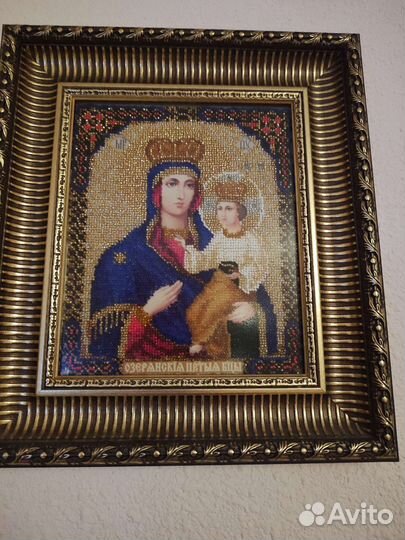 Иконы вышитые бисером