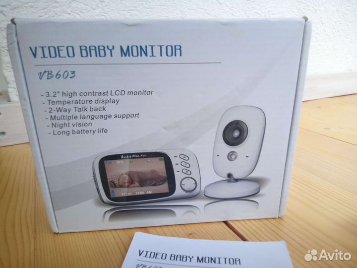 Видеоняня video baby monitor VB 603