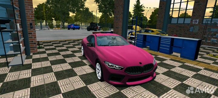 Машины в кар паркинг