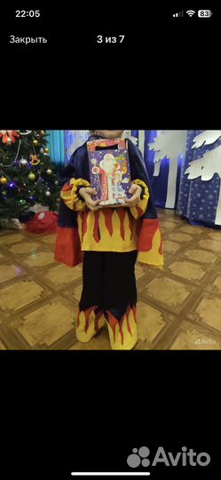 Новогодний детский костюм 