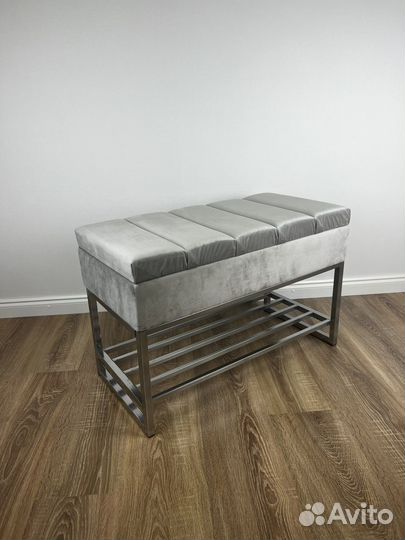 Банкетка для хранения обуви в прихожую