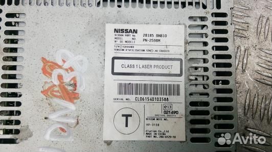 Магнитола nissan almera N16 (JDN38I401)