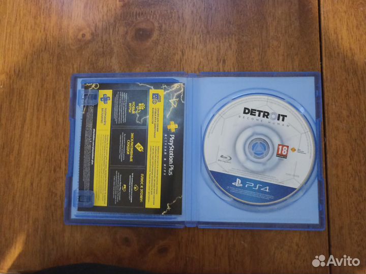 Диск на ps4 detroit (become human)