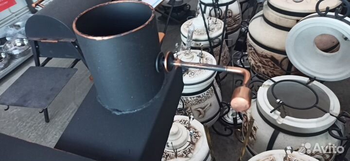 Мангал с крышей (мангальная зона)