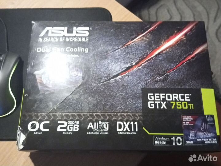Видеокарта gtx 750 ti 2 gb