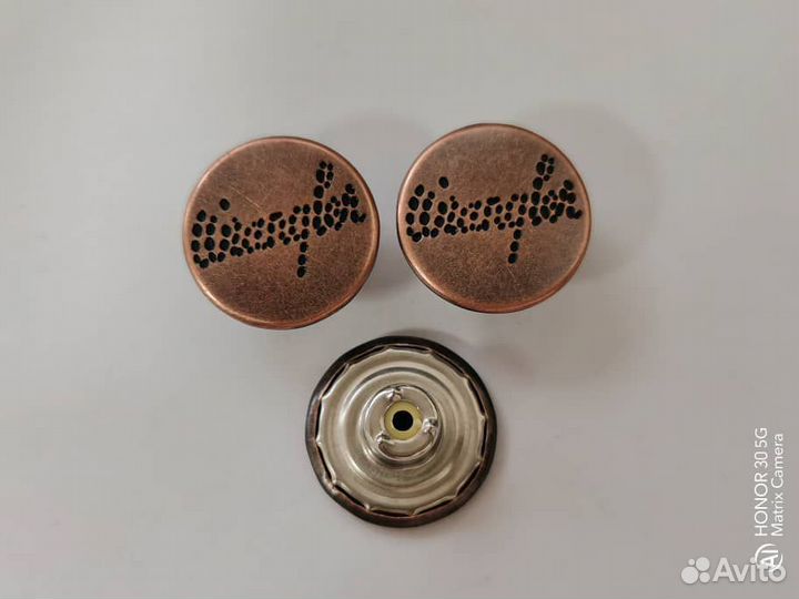 Пуговицы. Wrangler. 17 mm. 3 Вида. США 80 х