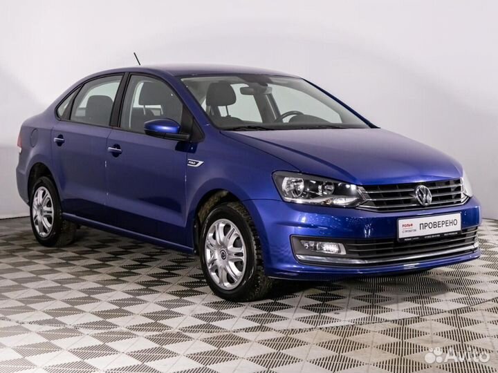Volkswagen Polo 1.6 AT, 2017, 73 668 км