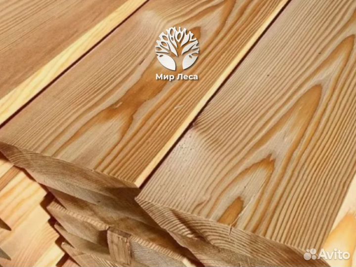 Планкен лиственница, свое производство