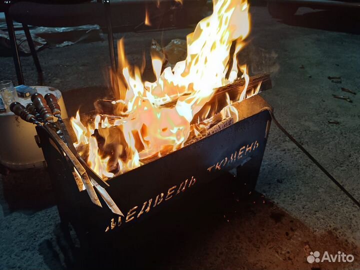 Набор для пикника / шампура / кочерга / мангал