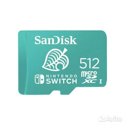Карта microsdxc SanDisk Nintendo Switch на 512GB