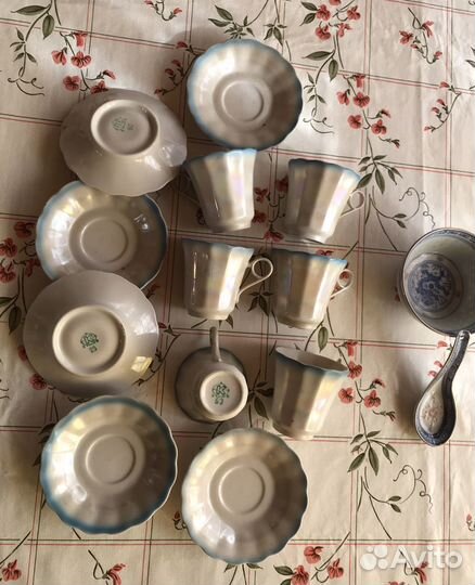 Сервиз для кофе перламутровый