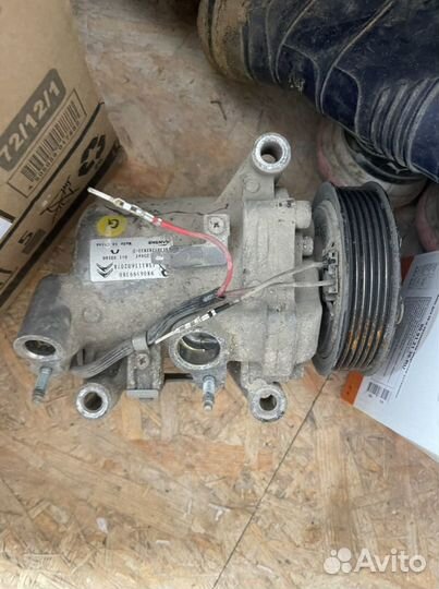 Компрессор кондиционера peugeot 301