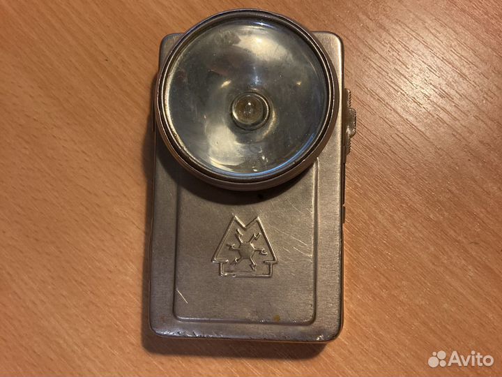 Фонарик металлический СССР