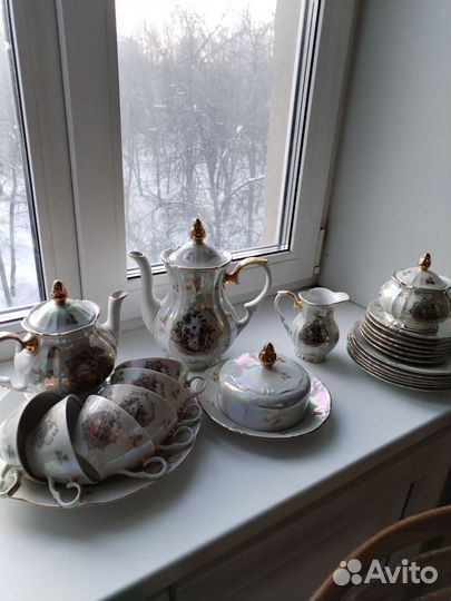 Сервиз мадонна ГДР 6 персон