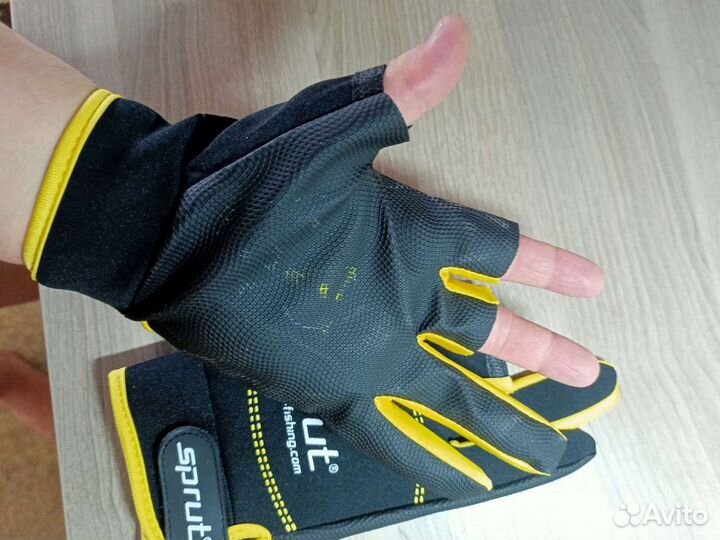 Перчатки рыболовные Sprut Neoprene Spinning Gloves