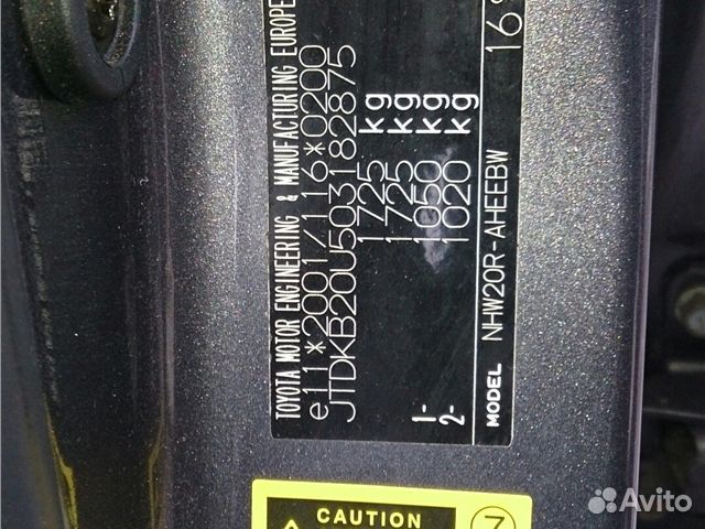 Разбор на запчасти Toyota Prius