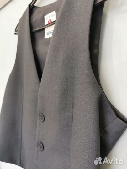 Жилет школьный Button Blue 146