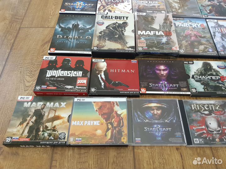 Игры для PC б/у