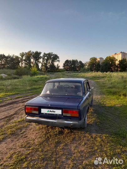 ВАЗ 2107 1.5 МТ, 1999, 74 000 км