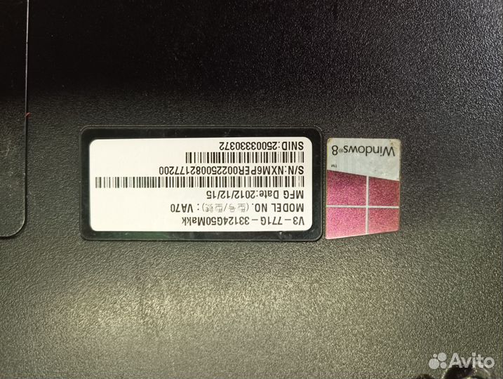 Ноутбук acer aspire 3