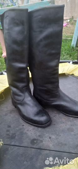 Сапоги хромовые