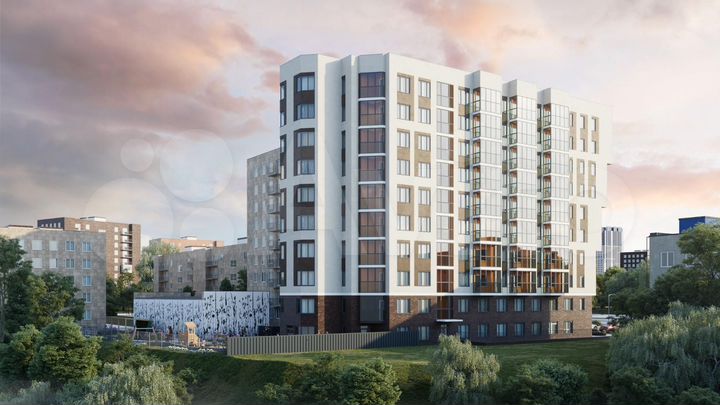 2-к. квартира, 43,3 м², 3/10 эт.