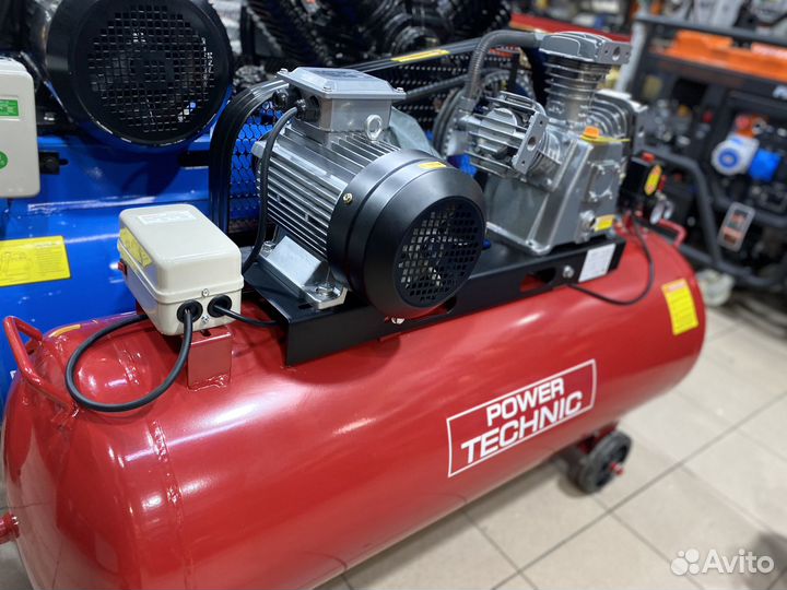 Компрессор для шиномонтажа Power Technic 250л