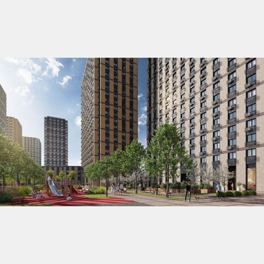 3-к. квартира, 88,4 м², 22/23 эт.