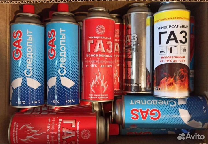 Газовый баллончик для портативных устройств