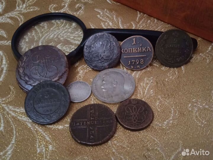 Старинные монеты, медь