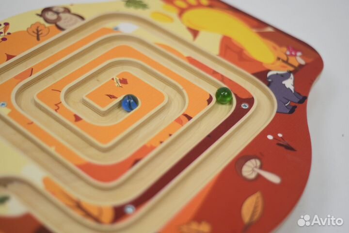 Балансборд детский деревянный