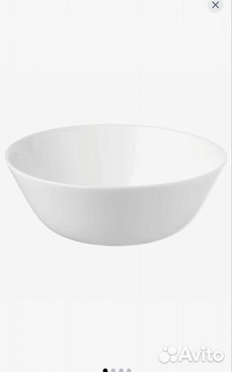 Oftast Миска 15 см. IKEA 802.589.15 Белая