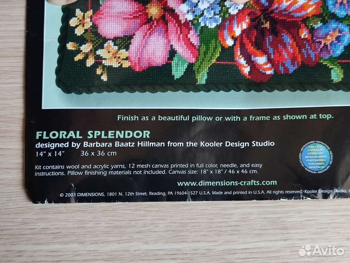 Набор для вышивания Dimensions Floral Splendor США