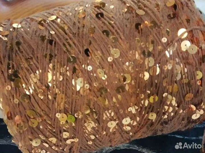 Набор Королевские пайетки на хлопке