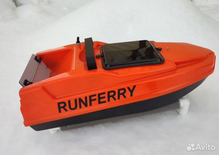 Прикормочный карповый кораблик Runferry Solo Mini