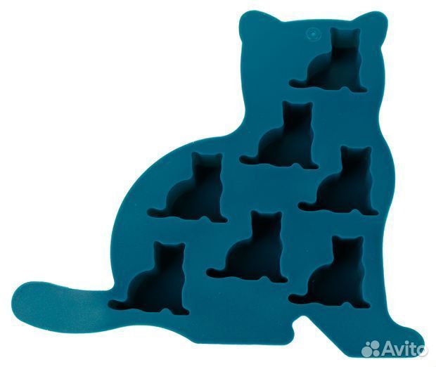 Форма для льда кошка, 12,5x15x1,8 см