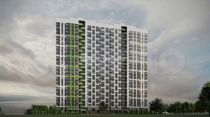 Квартира-студия, 27 м², 24/27 эт.