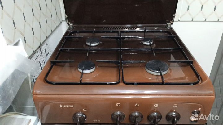 Газовая плита гефест 60 см на 60 см