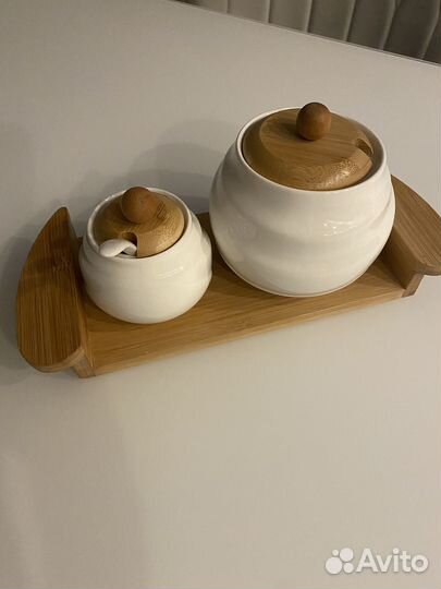 Набор сахарница и солонка