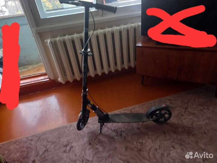 Самокат взрослый бу