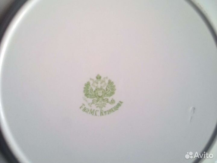 Старинная тарелка