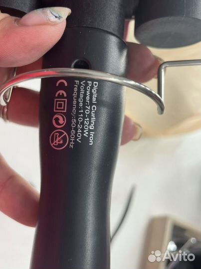 Плойка тройная для волос