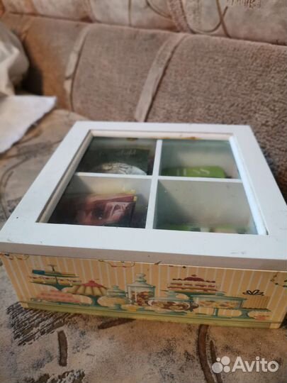 Коробка для чайных пакетиков